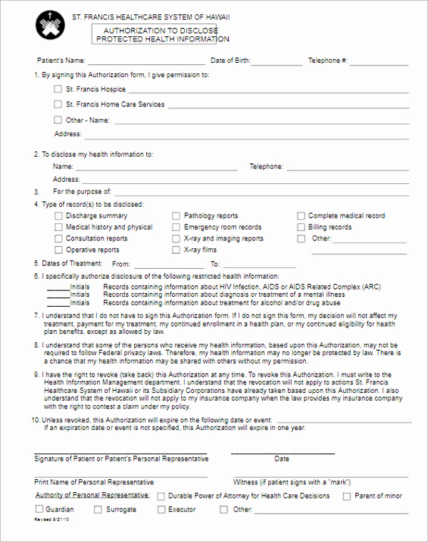 Standard Media Release form Template Luxury 41 Release form Templates Free Sample Word format