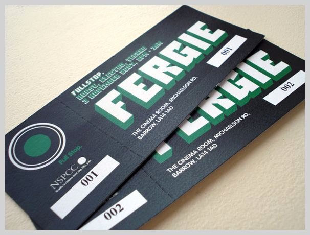 Staples Ticket Template Awesome 20 Custom event Ticket Design Inspiration Examples