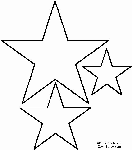 Star Stencil Printable Awesome Best 25 Star Template Ideas On Pinterest