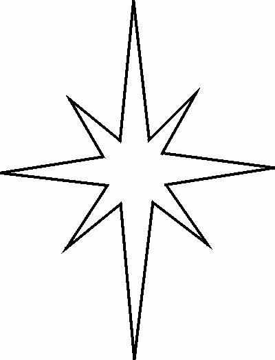 Stars Stencil Printable Inspirational Star Template Printable Clipart Best