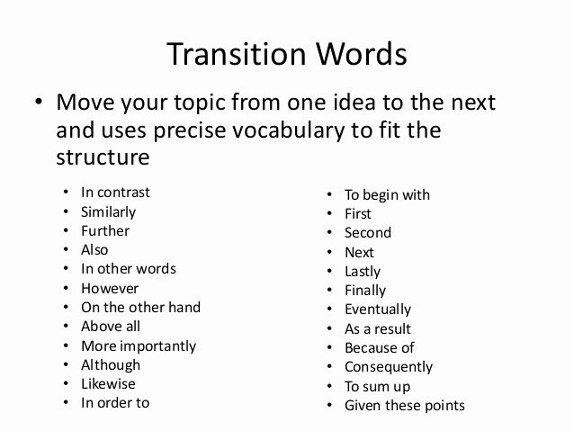 Starter Words for Essays Beautiful What are some Good topic Sentences How to Teach topic