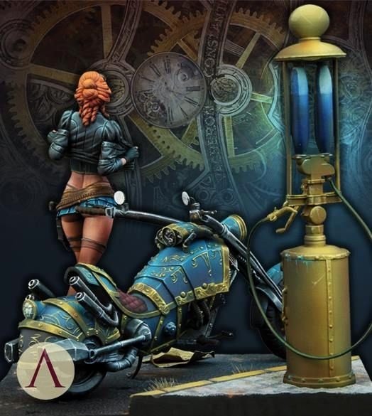 Steam Custom Info Box Art Unique Sarah Kilmister Steam Wars Scale 75 by Mmasclans