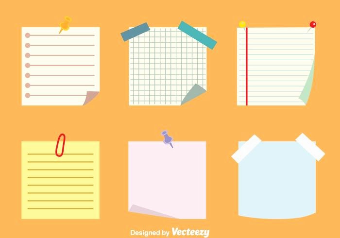 Sticky Notes Vector Best Of Sticky Notes Vectors Set Download Free Vector Art Stock