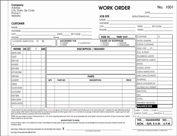 Stop Work order Template Unique Massachusetts Plumbing Drain Cleaning and Septic System