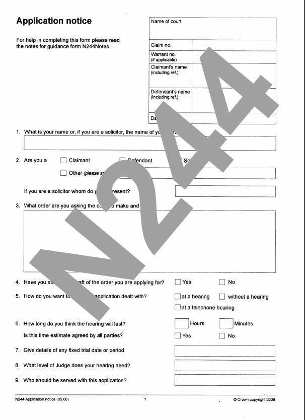 Stop Work order Template Unique N244 Template Wording