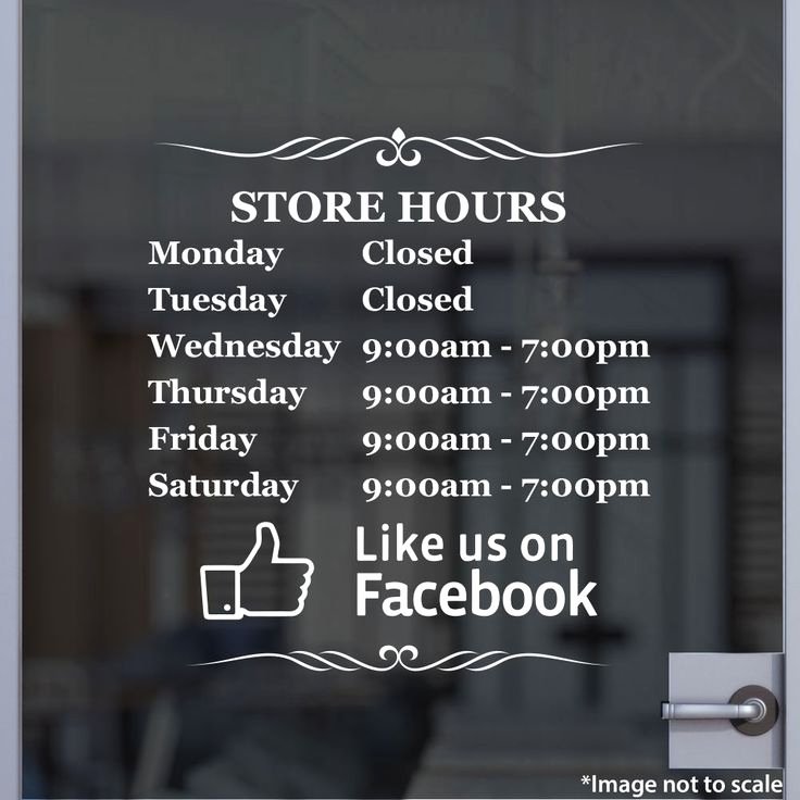 Store Hours Sign Template Luxury Store Hours Stickertitans