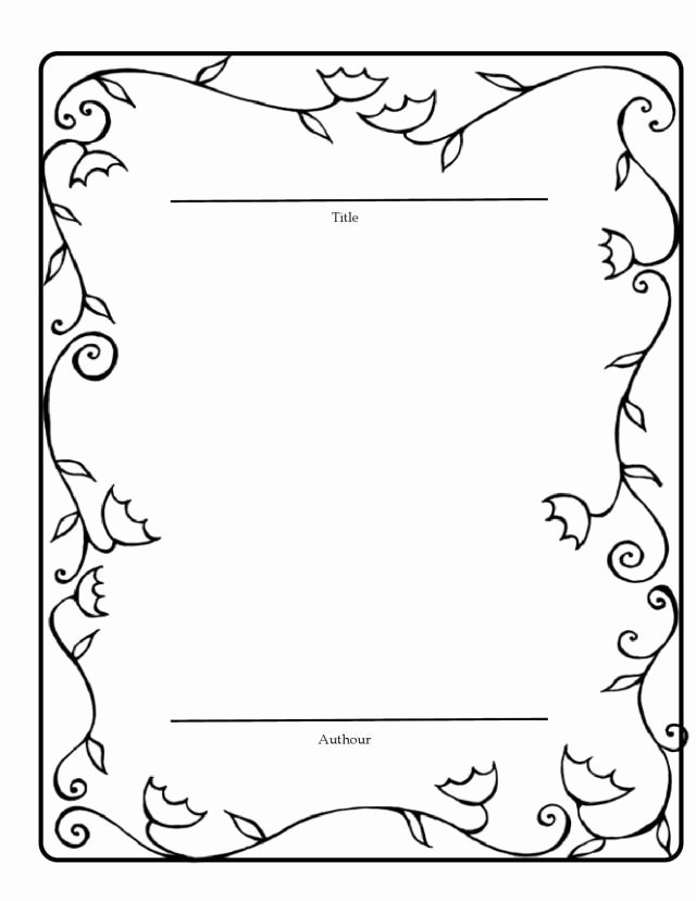 Story Book Template New Book Template for Students Good Copy Of their Stories