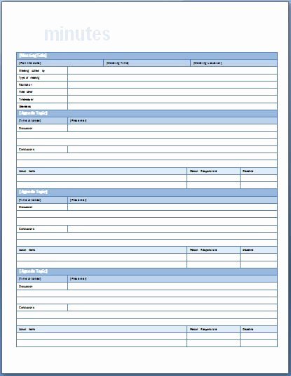 Student Council Minutes Template Beautiful 119 Best Images About Nonprofit On Pinterest