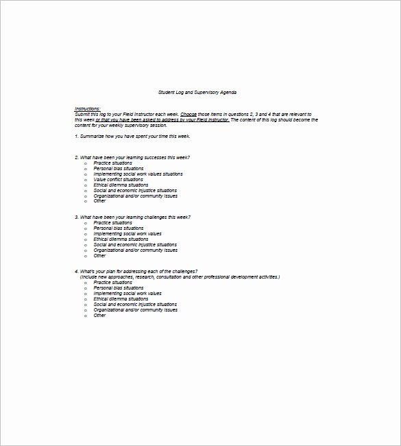 Student Council Minutes Template Luxury 6 Student Agenda Templates Pdf Doc