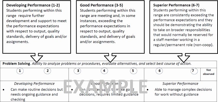 Student Performance Evaluation Examples Awesome Student Performance Evaluations