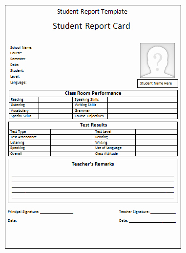 Student Progress Report Template Word Best Of Best S Of Student Progress Report Template Printable