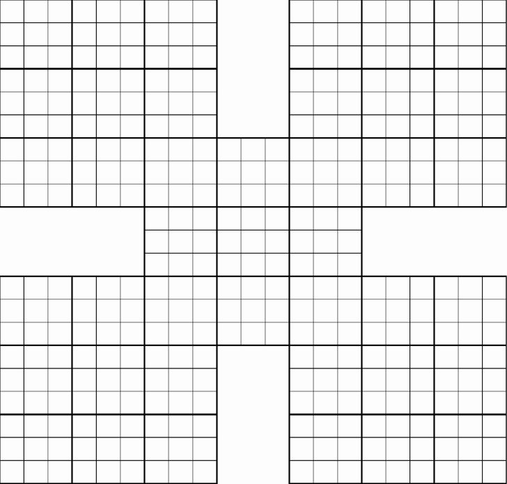 Sudoku Grid Template Beautiful 3 Printable Sudoku Grids Free Download