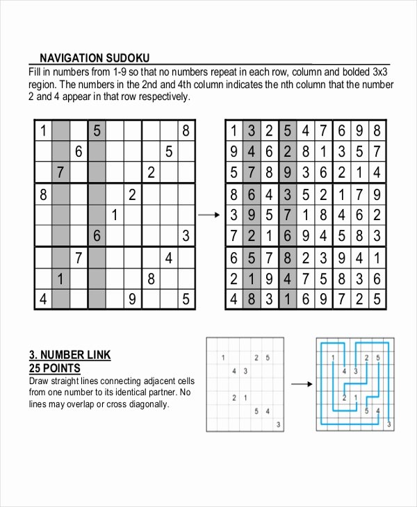 Sudoku Grid Template Best Of 8 Sudoku Templates Free Sample Example format