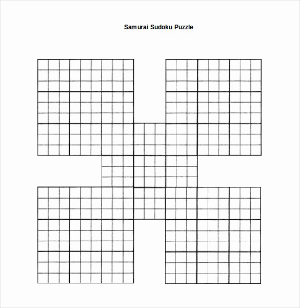 Sudoku Grid Template Elegant 15 Word Sudoku Templates Free Download