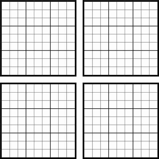 Sudoku Grid Template Inspirational Printable Sudoku Grids Have Fun Anytime