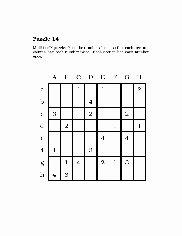 Sudoku Grid Template Luxury A Paper