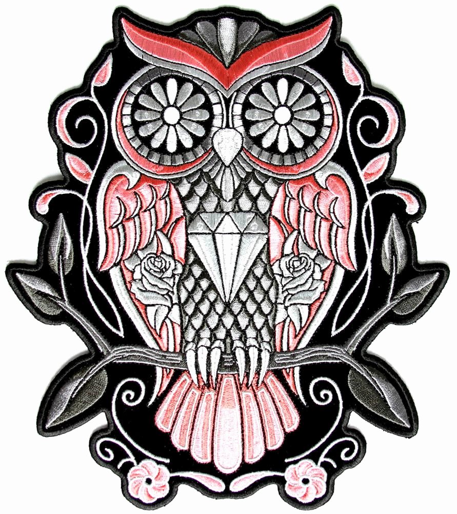 Sugar Skull Outlines Beautiful Sugar Skull Owl Tattoo Meaning Car Tuning