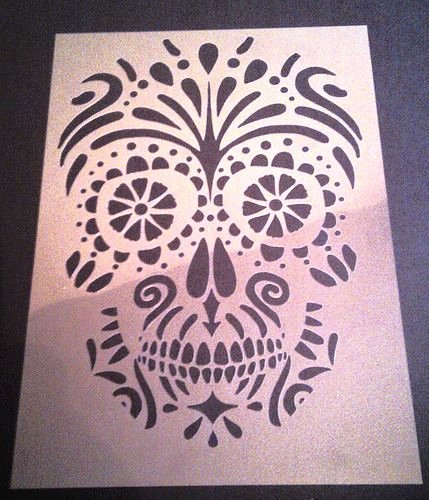 Sugar Skull Pumpkin Carving Stencils Beautiful 1000 Ideas About Skull Stencil On Pinterest