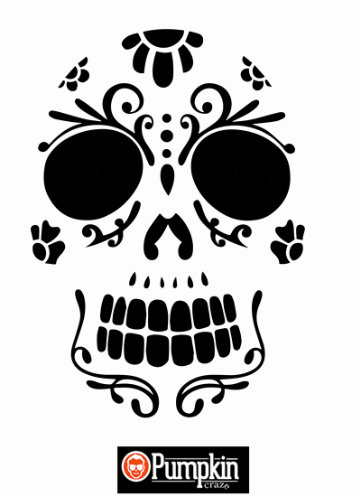 Sugar Skull Pumpkin Carving Stencils Inspirational 26 Free Pumpkin Carving Templates