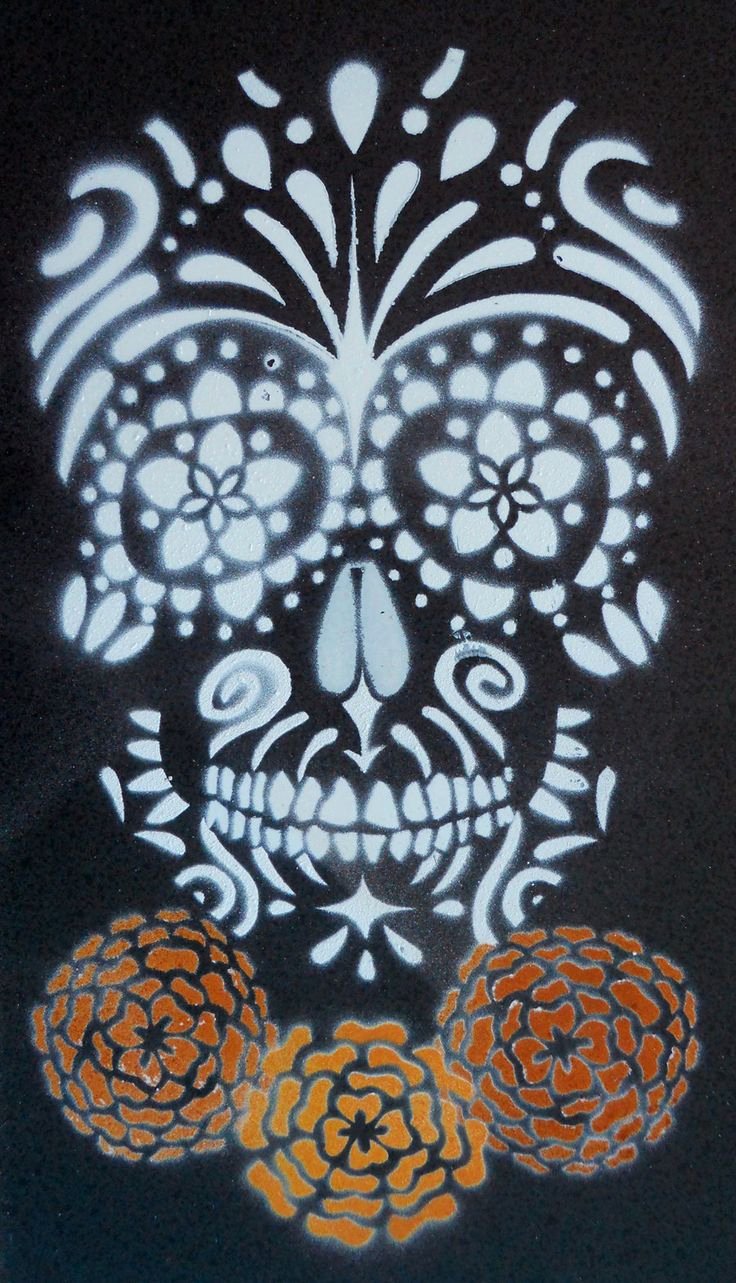 Sugar Skull Pumpkin Carving Stencils Lovely Best 25 Skull Stencil Ideas On Pinterest