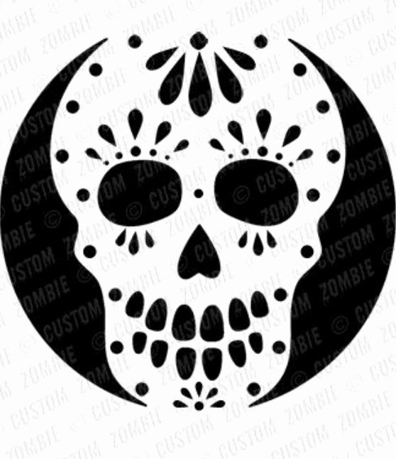 Sugar Skull Pumpkin Carving Stencils Luxury 23 Best Blackout Images On Pinterest