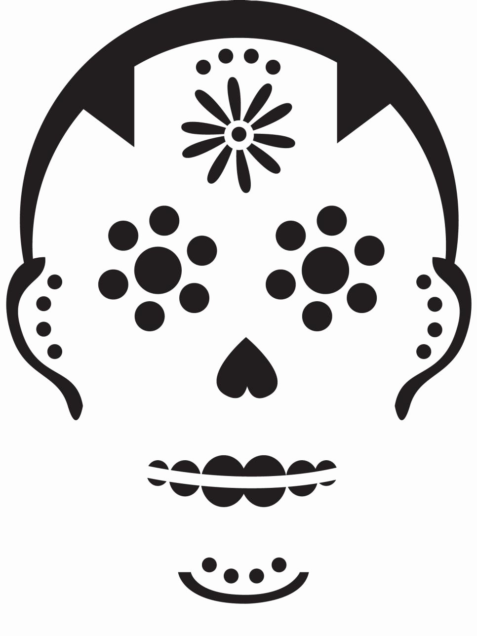 Sugar Skull Pumpkin Carving Stencils Luxury Free Downloadable Pumpkin Carving Patterns