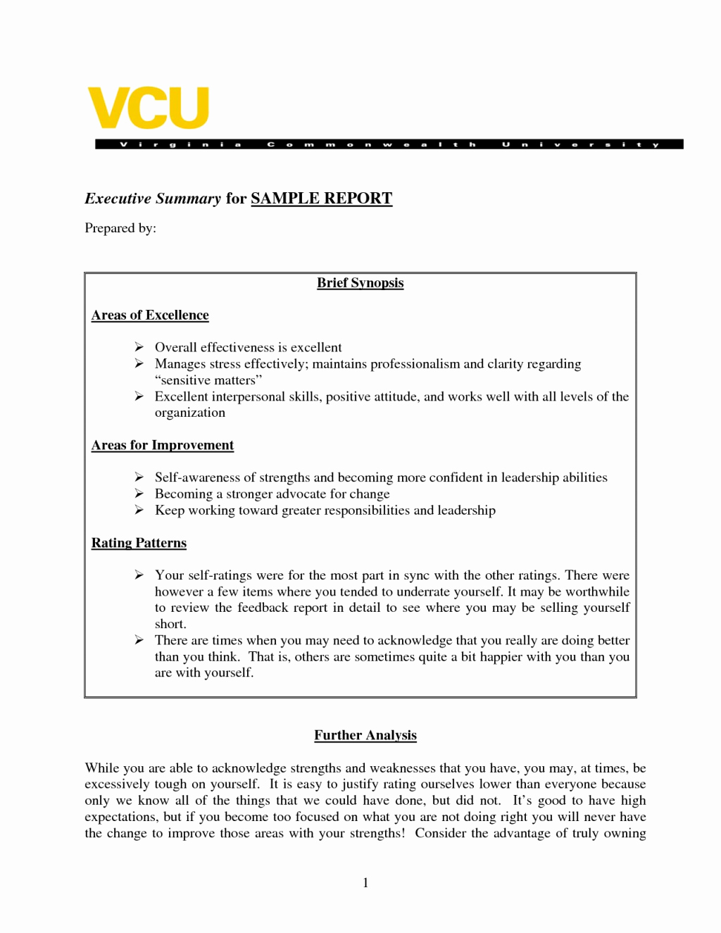 Summary Report format Awesome Sample Executive Summary A Report Template Business