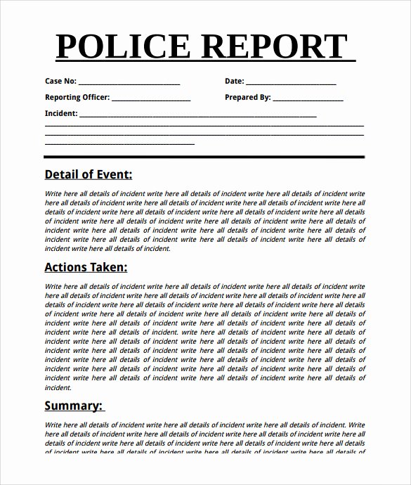 Summary Report format Lovely Summary Report Template 10 Free Pdf Word Apple Pages