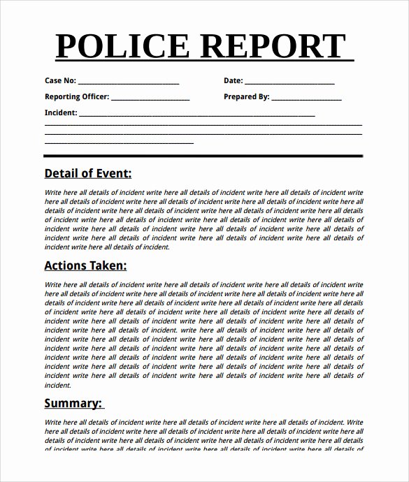 Summary Report format Lovely Summary Report Template 10 Free Pdf Word Apple Pages