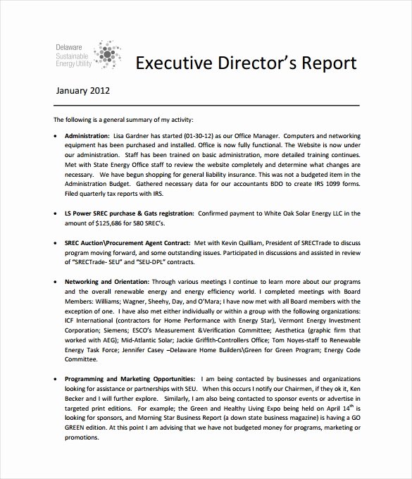 Summary Report format New Executive Report Template 15 Free Sample Example