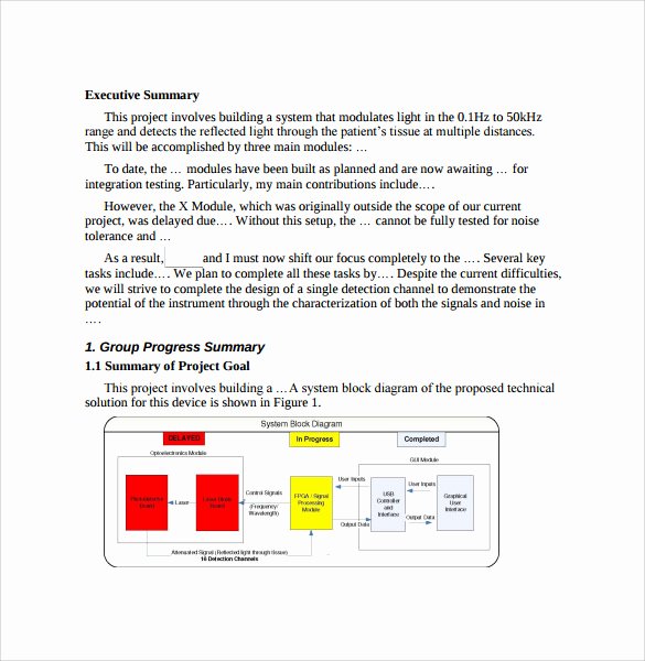 Summary Report format Unique Summary Report Template 10 Free Pdf Word Apple Pages