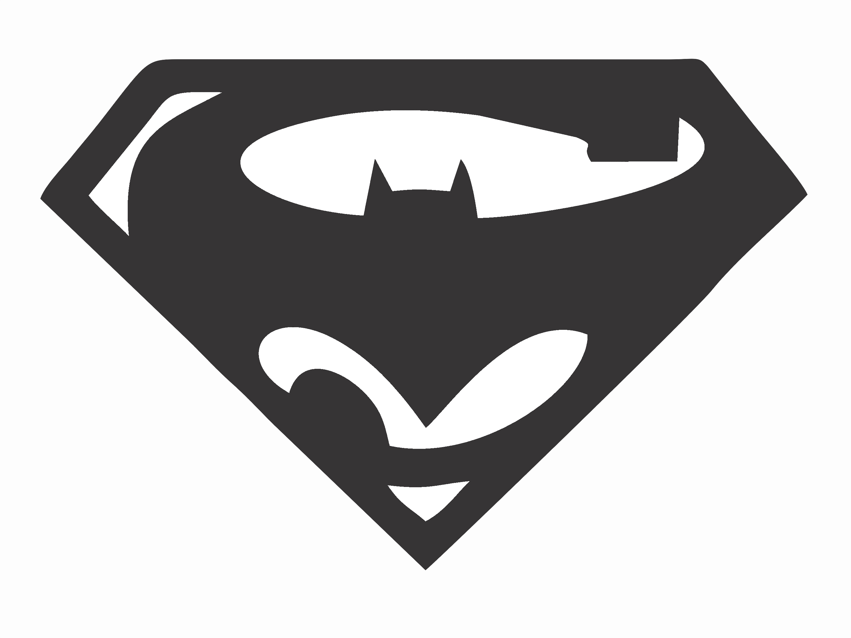 Superman Logo Stencil Awesome Batman Vs Superman Super Hero