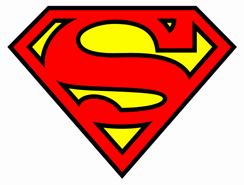 Superman Logo Stencil Awesome Glimmer and Grit Diy Clark Kent Superman Kids Costume