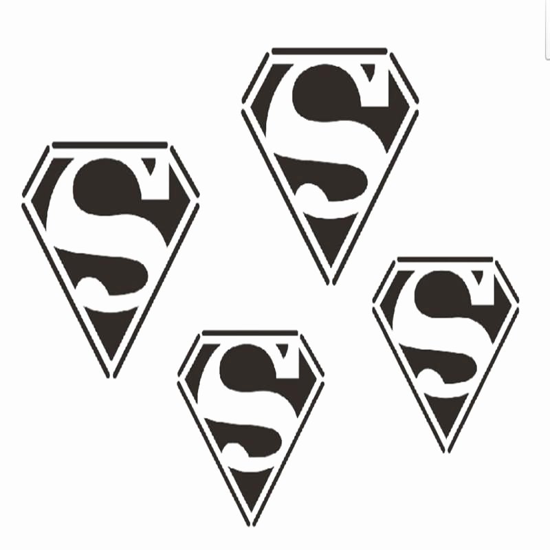 Download Superman Logo Stencil Elegant 12 Awesome Superman Tattoo Designs a...