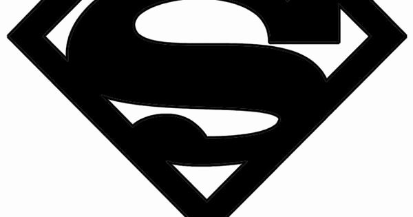 Superman Logo Stencil Inspirational Download Your Free Superman Symbol Stencil Here Save Time