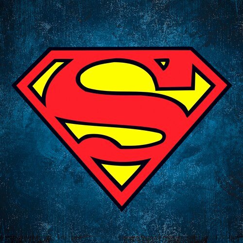 Superman Logo Stencil Luxury Superman Logo Texture Square Entertainart