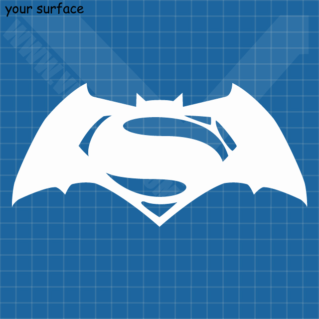 Superman Logo Stencil New Custom Made Superman Decals and Paint Stencils