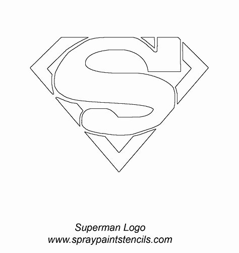 Superman Logo Stencils Inspirational Superman Logo Stencil by Leaynolds01 Via Flickr