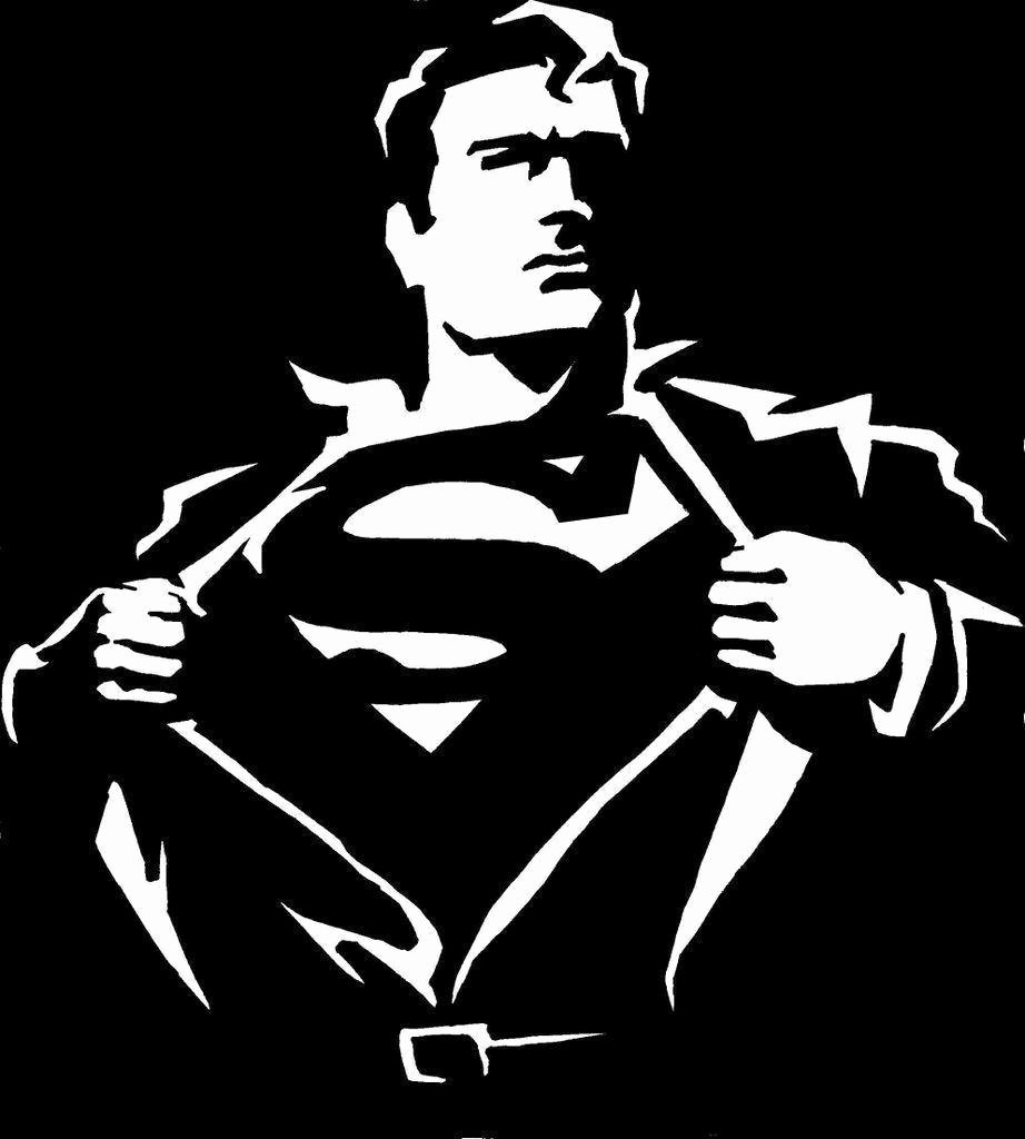 Superman Logo Stencils New Black Superman Wallpapers Wallpaper Cave