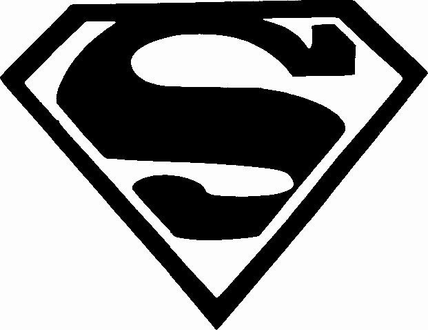 Superman Pumpkin Stencils Lovely Superman Symbol Template Clipart Best