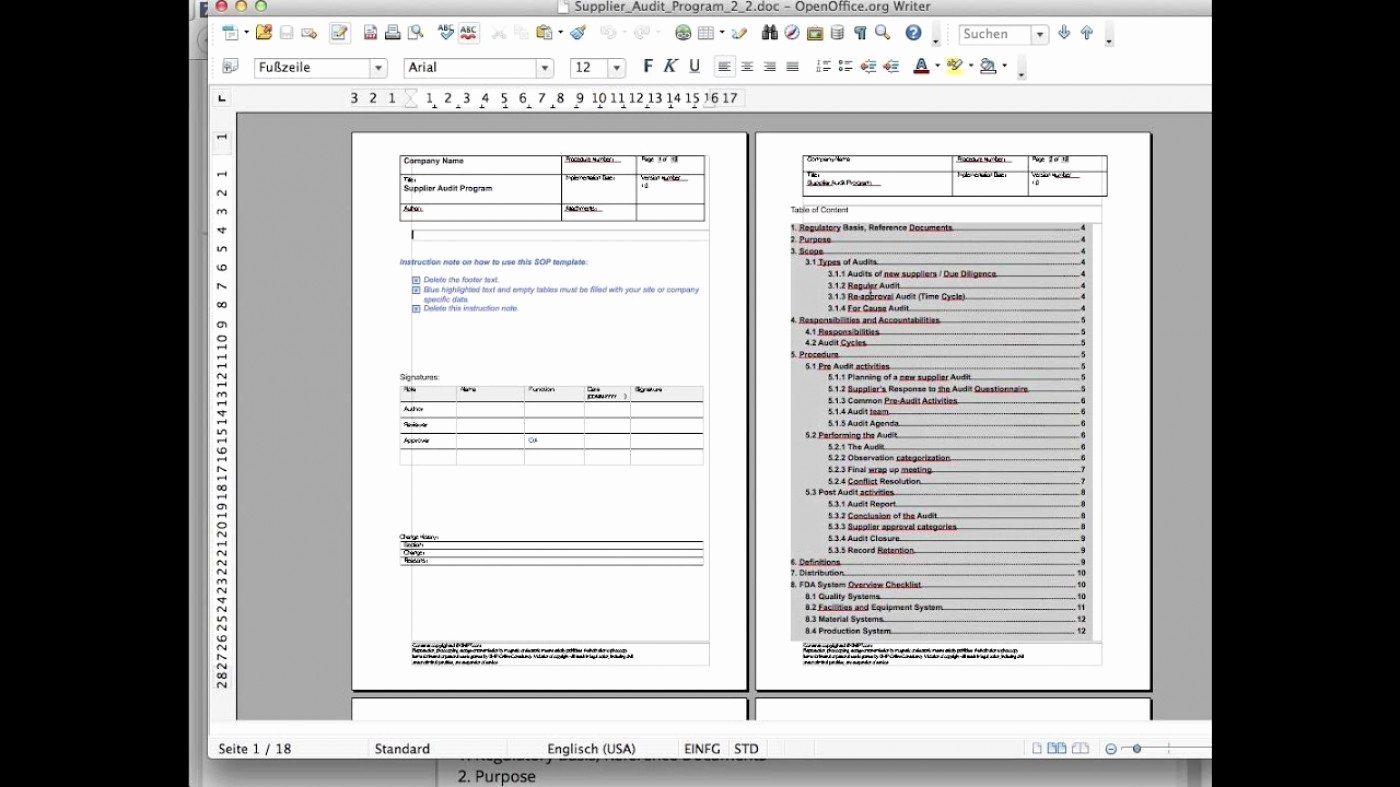 Supplier Audit Template Luxury 001 Supplier Audit Plan Template Design Ideas Quality