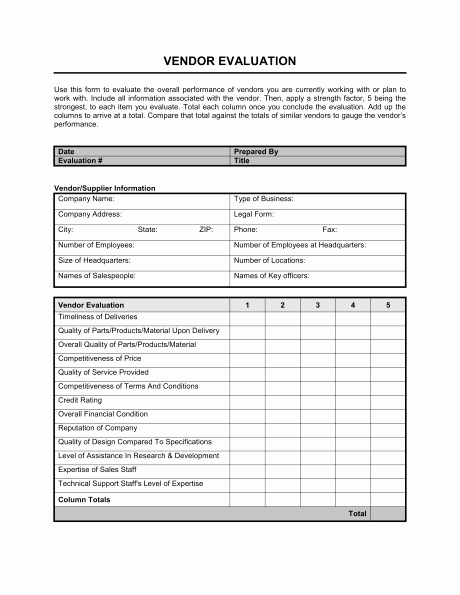Supplier Evaluation Template Beautiful نتيجة بحث الصور عن ‪supplier Evaluation form Excel