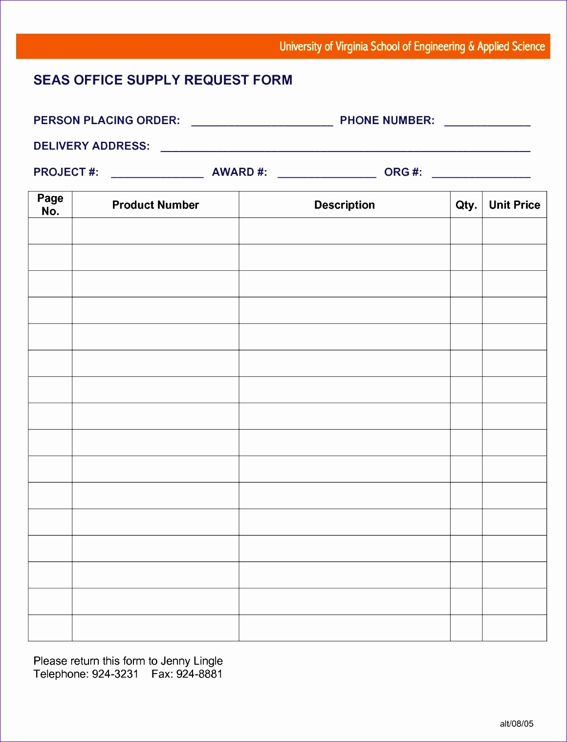 Supply order forms Best Of 6 Maintenance Checklist Template Excel Exceltemplates