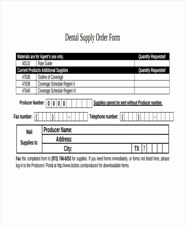 Supply order forms Lovely 10 Supply order Templates Free Sample Example format