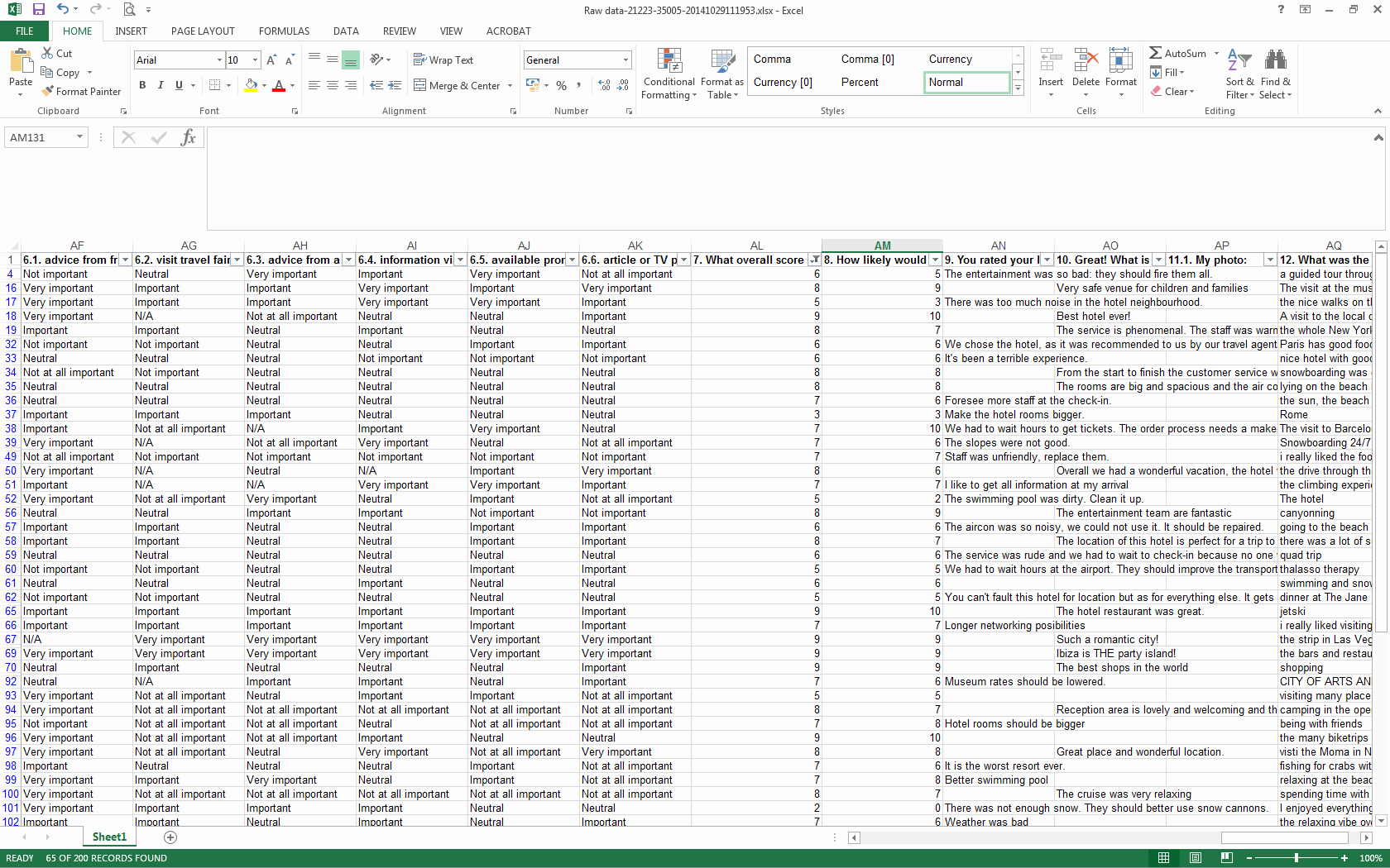 Survey Results Excel Template Unique Analyze Your Survey Results In Excel Checkmarket