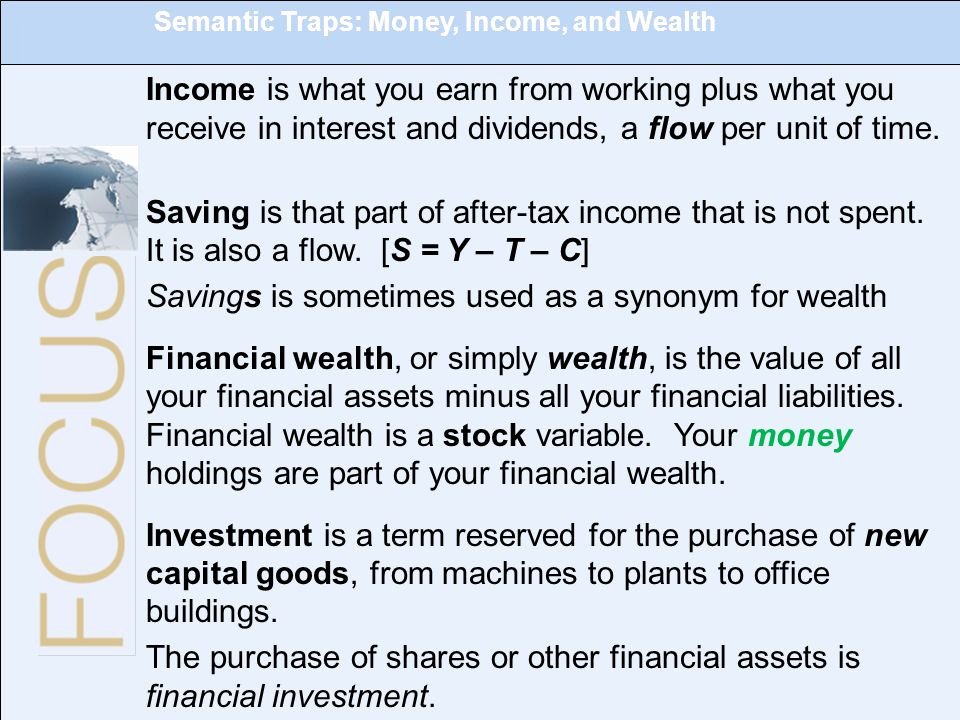 Synonym for Finance Lovely Savings is sometimes Used as A Synonym for Wealth Ppt