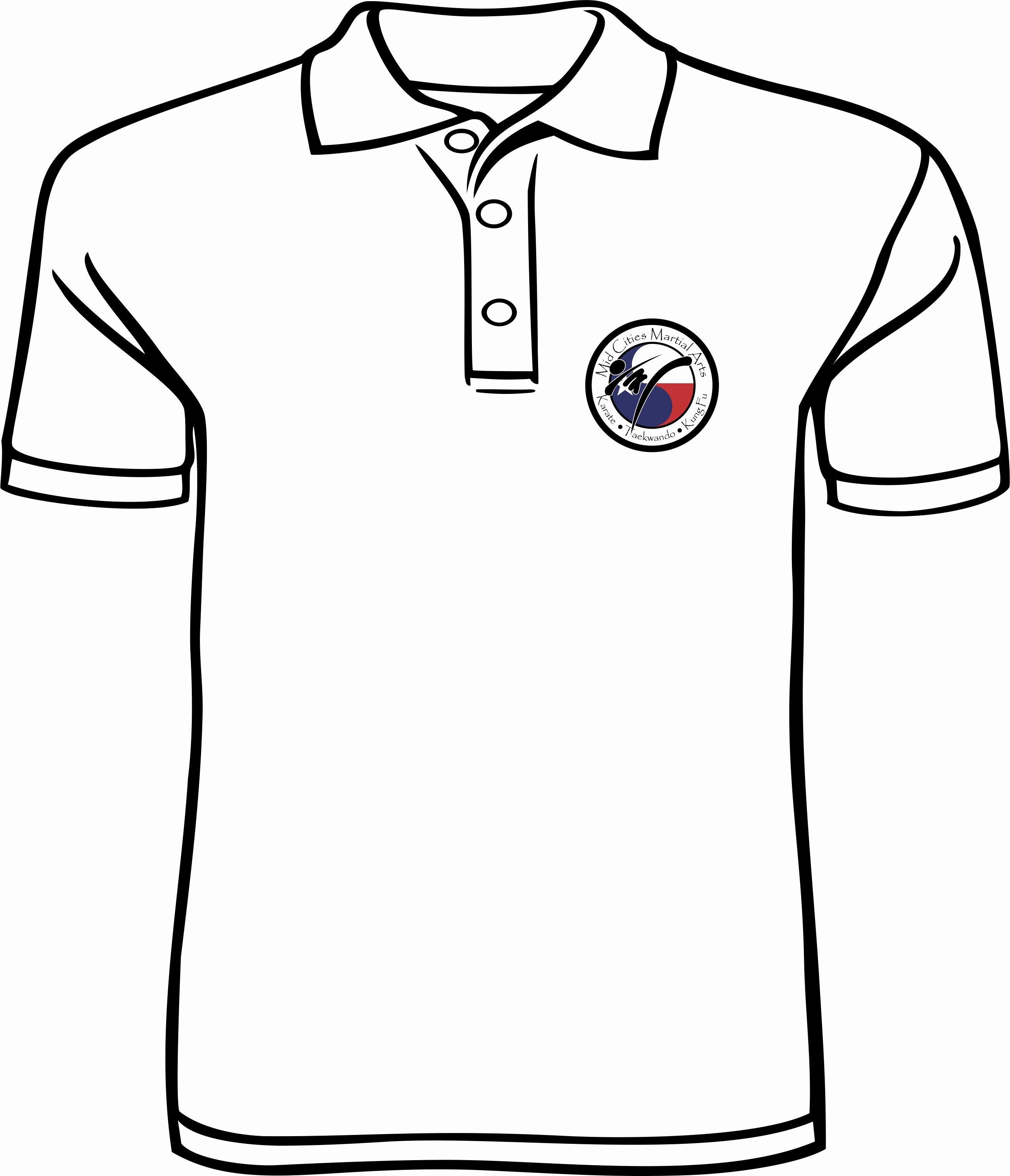 T-shirt Drawing Inspirational How to Draw A Polo Shirt Clipart Best