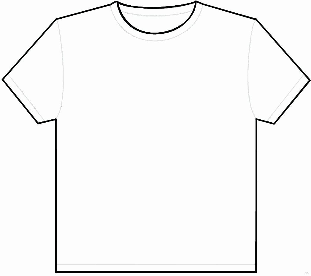 T-shirt Drawing Unique T Shirt Template Illustrator