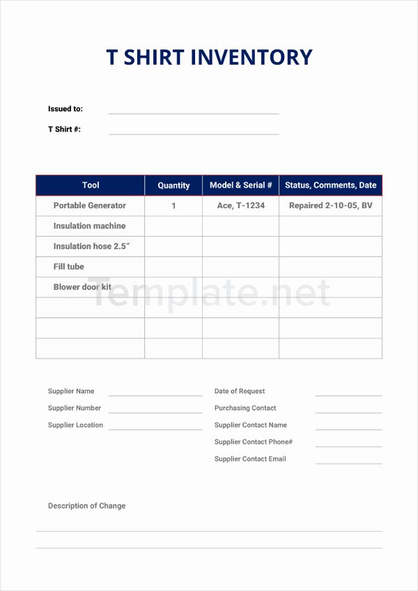 T Shirt Inventory Template Beautiful 22 Inventory Templates Word Docs Pdf