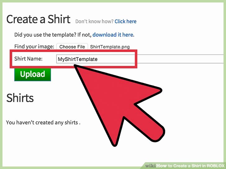 T Shirt Inventory Template Fresh the Best Way to Make A Shirt In Roblox Wikihow